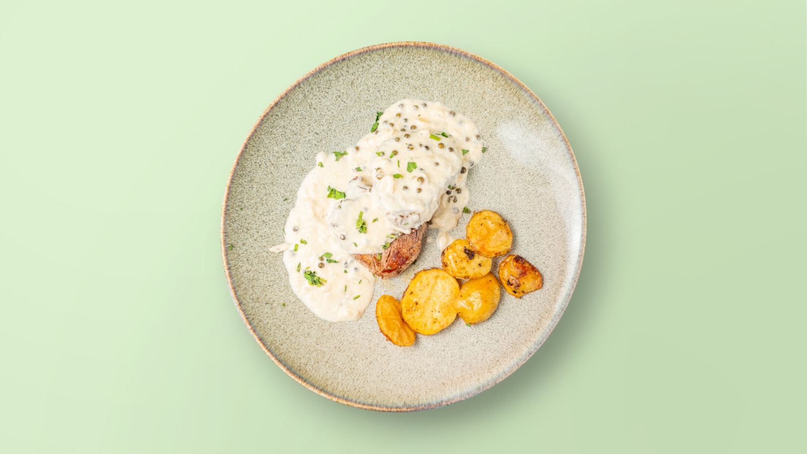 FILETO VIÇI AL PEPE VERDE / Beef Fillet Al Pepe Verde